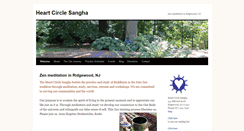 Desktop Screenshot of heartcirclesangha.org